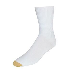 Gold Toe Women's Extended Size Turn Cuff Anklet (6 Pair Pack)